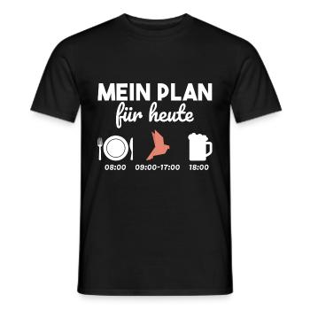 Origami Papier Japan Bier Geschenk - Männer T-Shirt - Schwarz - Vorne - AI Model Male 178 light (178cm)