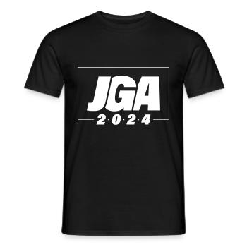 Bachelor Party 2024 Bachelor Party Party Team - Men's T-Shirt - black - Front - AI Model Male 178 light (178cm)