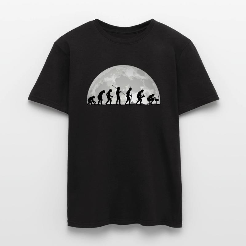 Evolution Geek Computer Programmierer Geschenk Männer T-Shirt