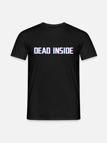 Depression Mental Health Vaporwave Geschenk - Männer T-Shirt - Schwarz