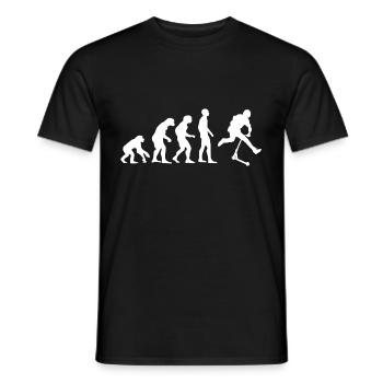 Freestyle-Roller - Männer T-Shirt - Schwarz - Vorne - AI Model Male 178 light (178cm)