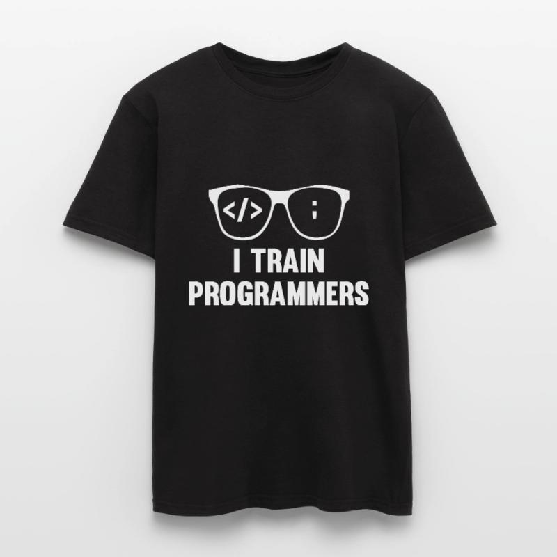 Programmeur Coder Développeur de logiciels T-shirt homme