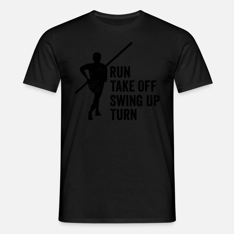 Fun Pole Vault Pole Vault - Men's T-Shirt - black