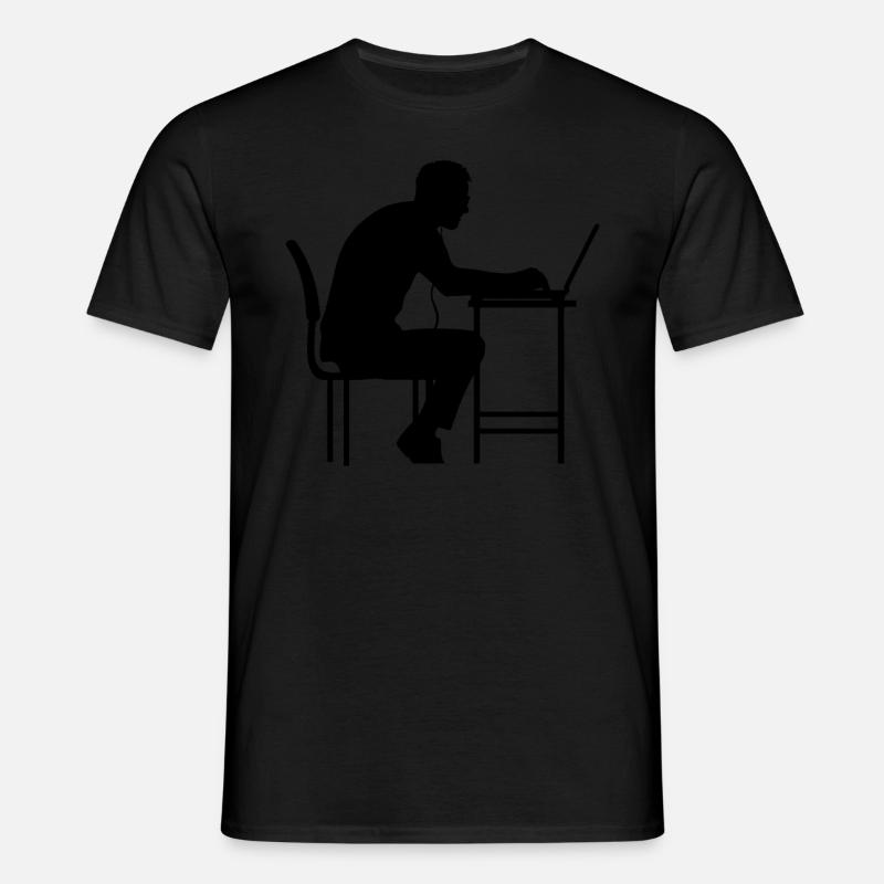 Hacker Hacking Hack - T-shirt Homme - noir