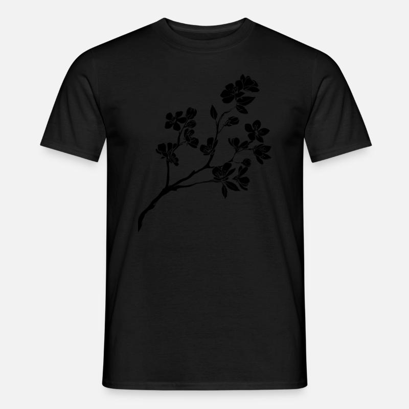 Kirschblüten Japanisch Sakura Blossom - Männer T-Shirt - Schwarz