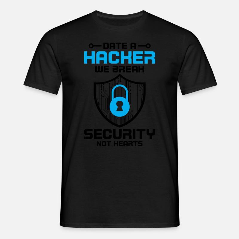 Cybersecurity Computer Security Cybersecurity - Men's T-Shirt - black