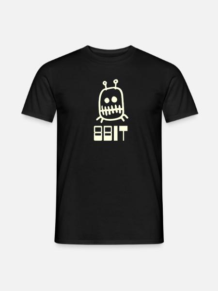 8bit computer - Men's T-Shirt - black