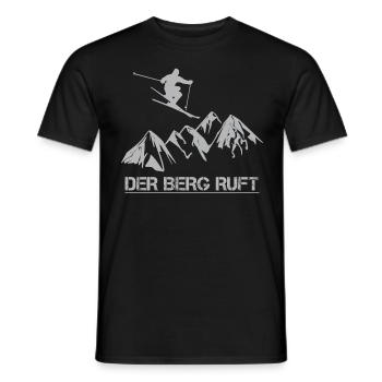 Ski snowboard - T-shirt homme - noir - Devant - AI Model Male 178 light (178cm)