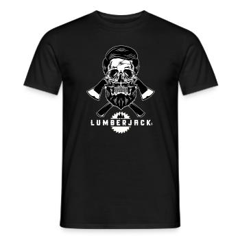 Lumberjack - Men's T-Shirt - black - Front - AI Model Male 178 light (178cm)