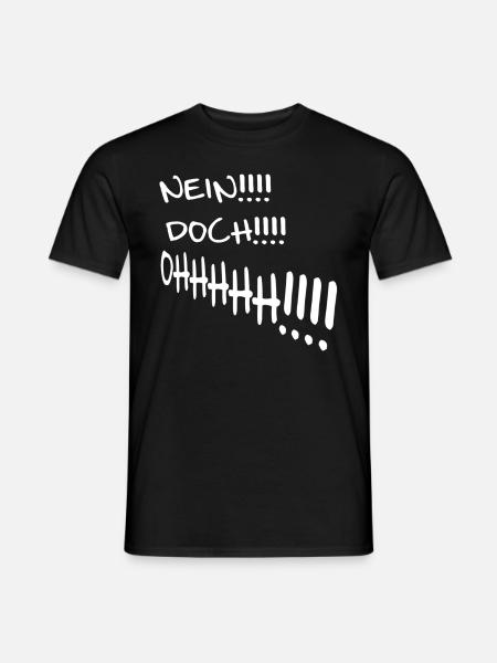 Non, ohhh de Louis de Funes une citation de film - T-shirt homme - noir