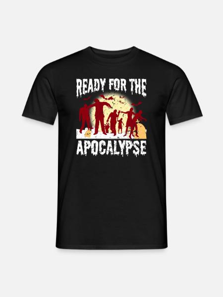 Zombie Apocalypse - Men's T-Shirt - black