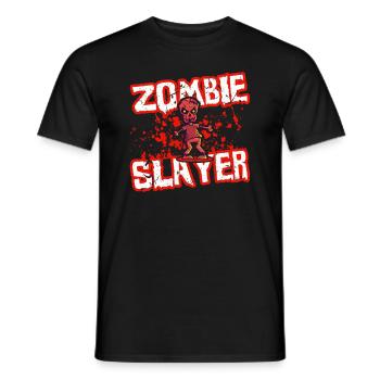 Zombie - T-shirt homme - noir - Devant - AI Model Male 178 light (178cm)
