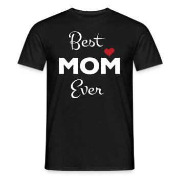 Fête des Mères Cadeau Idée Cadeau Meilleur Maman Maman - T-shirt homme - noir - Devant - AI Model Male 178 light (178cm)