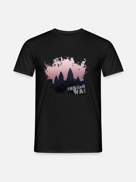 Angkor Wat - T-shirt homme - noir