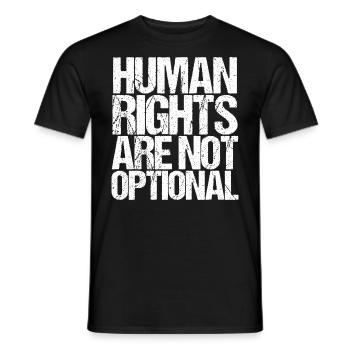 Menschenrechte Gaza Free Palestine Naher Osten - Männer T-Shirt - Schwarz - Vorne - AI Model Male 178 light (178cm)