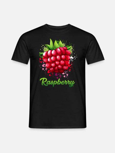 Raspberry Kostüm - Männer T-Shirt - Schwarz