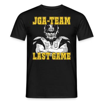2reborn JGA Team Groom Football Wedding wh - Männer T-Shirt - Schwarz - Vorne - AI Model Male 178 light (178cm)