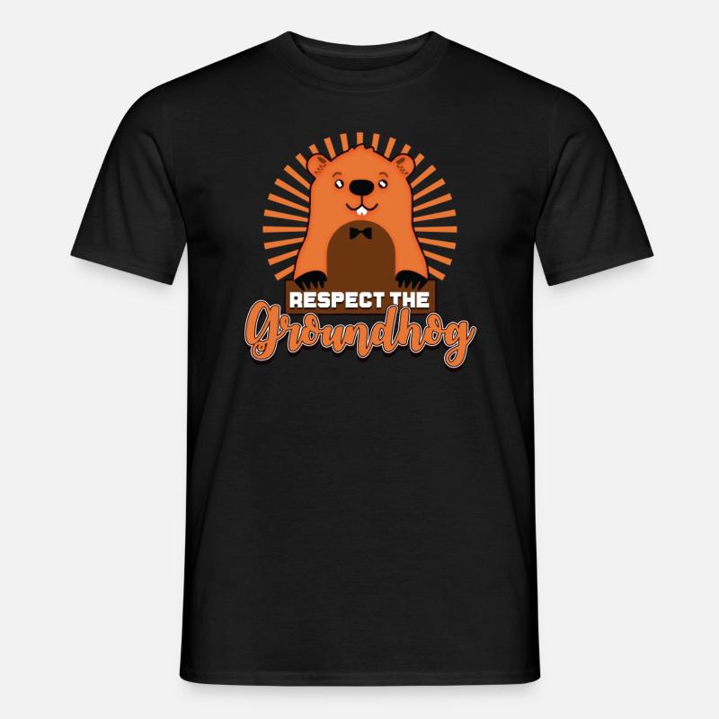 Groundhog Day - Männer T-Shirt - Schwarz