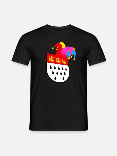 Köln Karneval - Männer T-Shirt - Schwarz