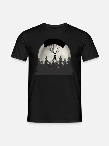 paragliding - Men's T-Shirt - black