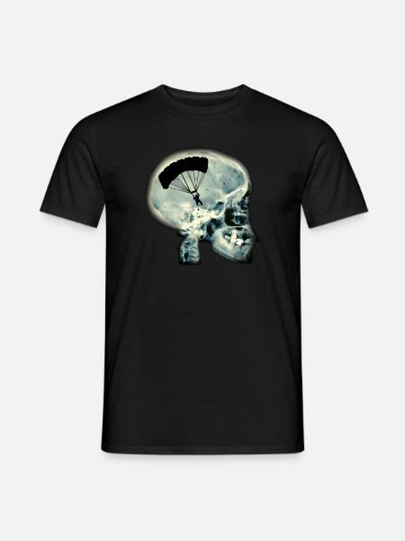 Fly paraglider - Men's T-Shirt - black