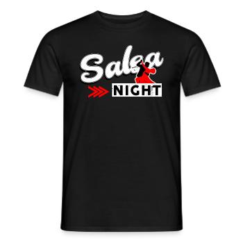 salsa - T-shirt homme - noir - Devant - AI Model Male 178 light (178cm)