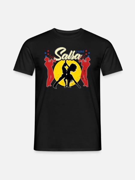 Salsa - Men's T-Shirt - black