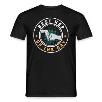 Weltbester Heilerziehungspfleger Pfleger HEP - Männer T-Shirt - Schwarz - Vorne - AI Model Male 178 light (178cm)
