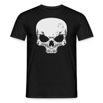 Crâne crâne crâne - T-shirt homme - noir - Devant - AI Model Male 178 light (178cm)