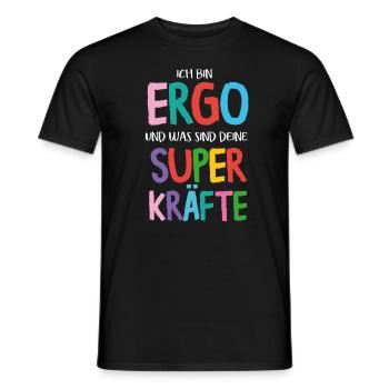Ergotherapie Ergotherapeutin Ergotherapeut - Männer T-Shirt - Schwarz - Vorne - AI Model Male 178 light (178cm)