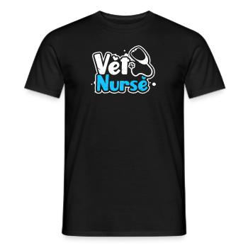 Tierarzt Krankenschwester Stethoskop Geschenk - Männer T-Shirt - Schwarz - Vorne - AI Model Male 178 light (178cm)