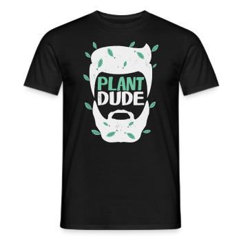 Plant Jardiniers hobby Jardiniers Jardiniers - T-shirt homme - noir - Devant - AI Model Male 178 light (178cm)