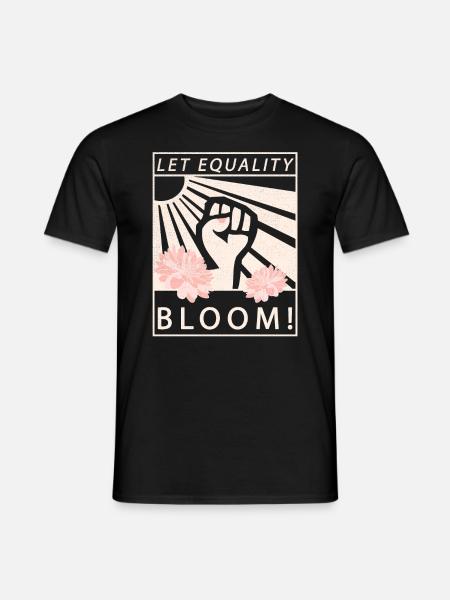 Equality Gleichberechtigung Feministin - Mænd T-shirt - sort