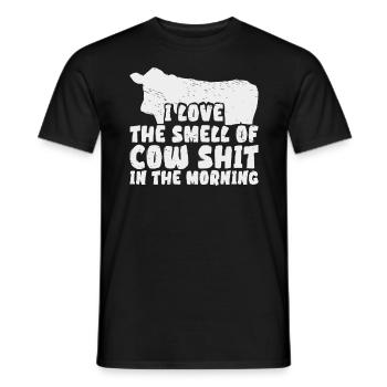 Kuh Kühe Rind Milchvieh Landwirtin Bäuerin Vieh - Männer T-Shirt - Schwarz - Vorne - AI Model Male 178 light (178cm)