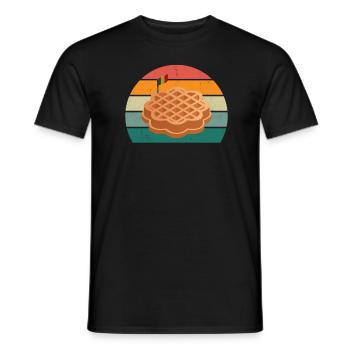 brussels flanders walonien antwerpen gent belgium - Men's T-Shirt - black - Front - AI Model Male 178 light (178cm)