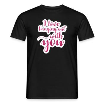 Paresse paresseux Fatigue lente, sommeil lent - T-shirt homme - noir - Devant - AI Model Male 178 light (178cm)