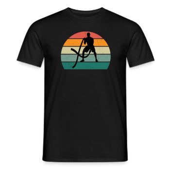 Krafttraining Fitnessstudio fitness sport Training - Männer T-Shirt - Schwarz - Vorne - AI Model Male 178 light (178cm)