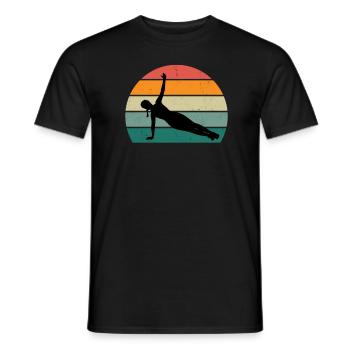 Krafttraining Fitnessstudio fitness sport Training - Männer T-Shirt - Schwarz - Vorne - AI Model Male 178 light (178cm)