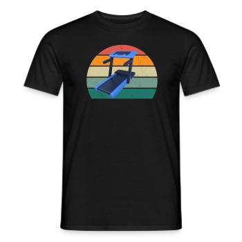 Krafttraining Fitnessstudio fitness sport Training - Männer T-Shirt - Schwarz - Vorne - AI Model Male 178 light (178cm)