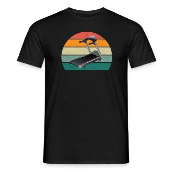 Krafttraining Fitnessstudio fitness sport Training - Männer T-Shirt - Schwarz - Vorne - AI Model Male 178 light (178cm)