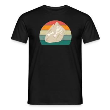 Fossils Fossilization Prehistoric Dinosaur Fossil - Men's T-Shirt - black - Front - AI Model Male 178 light (178cm)