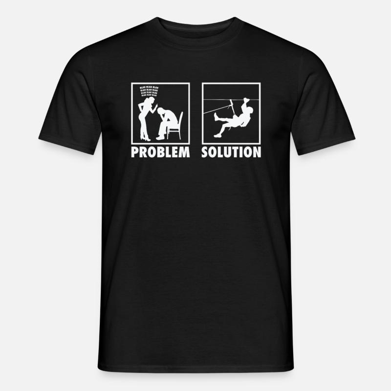 Mountain Climbing Mountain Climbers Statement - Männer T-Shirt - Schwarz
