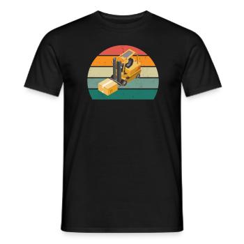 Forklift Driver Forklift Forklift - Men's T-Shirt - black - Front - AI Model Male 178 light (178cm)