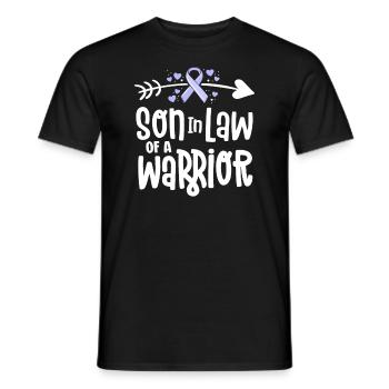Schwiegersohn eines Kriegers - Männer T-Shirt - Schwarz - Vorne - AI Model Male 178 light (178cm)
