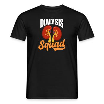 Dialysis Tech Dialysis Squad - Men's T-Shirt - black - Front - AI Model Male 178 light (178cm)