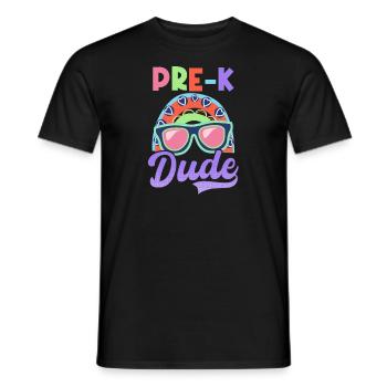 Erster Schultag Pre-K Dude - Männer T-Shirt - Schwarz - Vorne - AI Model Male 178 light (178cm)
