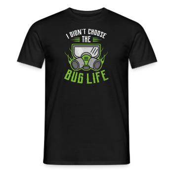 Bug Exterminator n’a pas choisi The Bug Life - T-shirt homme - noir - Devant - AI Model Male 178 light (178cm)