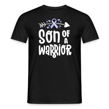 Sohn eines Kriegers - Männer T-Shirt - Schwarz - Vorne - AI Model Male 178 light (178cm)