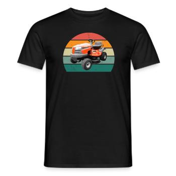 Gärtner Gärtnerin Hecke Rasen Rasenmähen Garten - Männer T-Shirt - Schwarz - Vorne - AI Model Male 178 light (178cm)