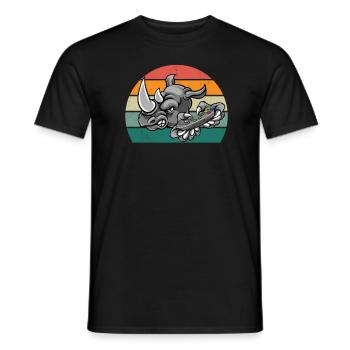Gamblers Game Game Computer PC Console Gamer - Men's T-Shirt - black - Front - AI Model Male 178 light (178cm)
